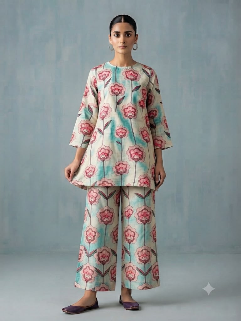 Kayseria 2-Piece Unstitched Lawn Suit