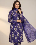 3Piece Unstitched Suit By Al Karam