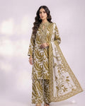 3 Piece Unstitched Suit By Al karam