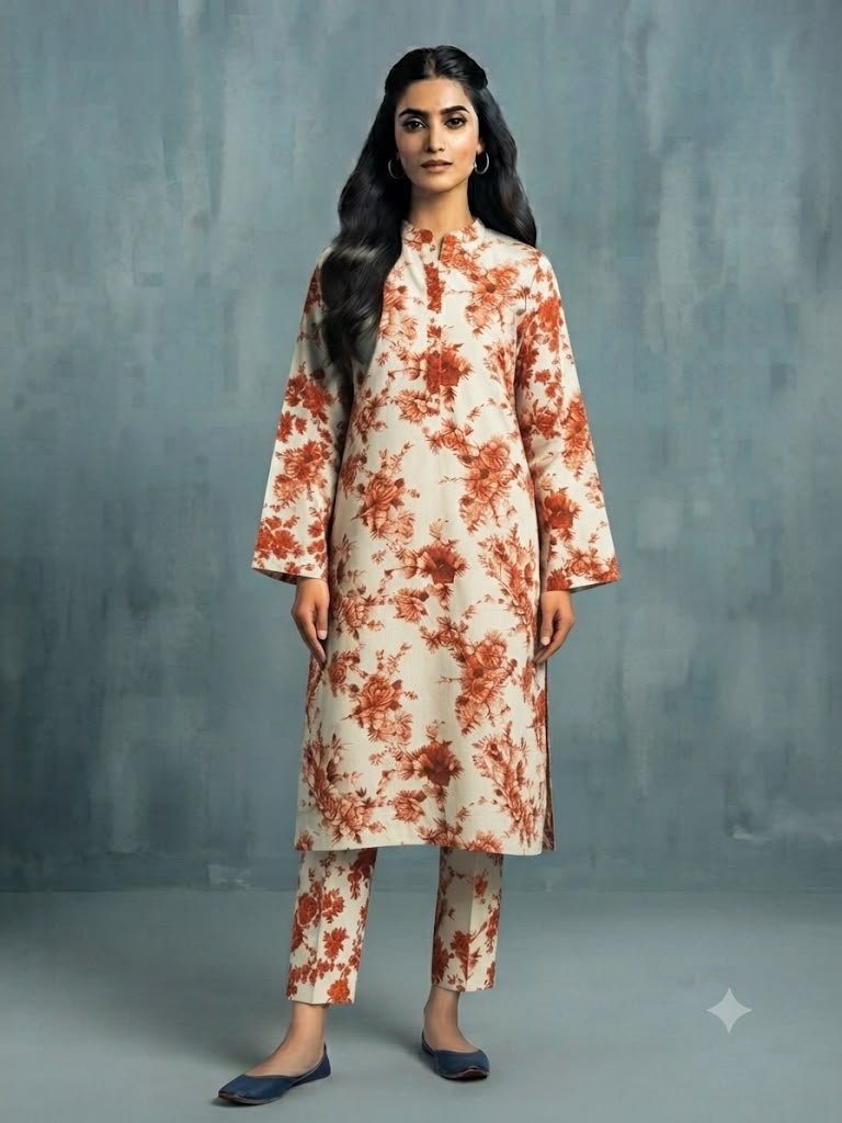 Kayseria 2-Piece Unstitched Lawn Suit