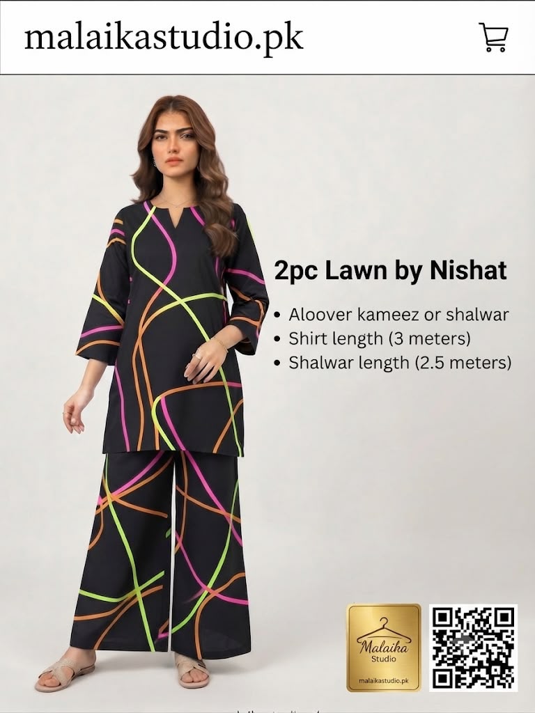 Nishat 2-Piece Unstitched Lawn Suit
