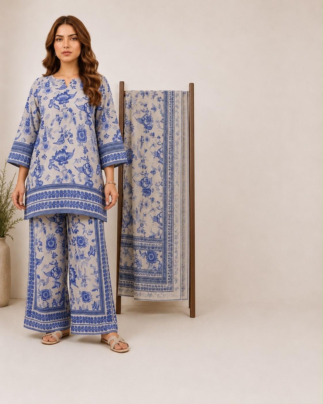 Nishat 2-Piece Unstitched Lawn Suit